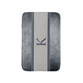 Tapis de bain de monogramme d'étoiles (Devant (Vertical))
