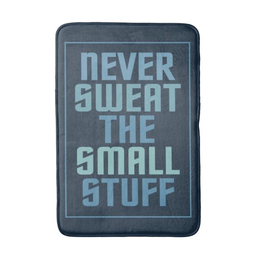 Tapis de bain de motivation (Devant (Vertical))