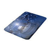 Tapis de bain de Noël Globe Starlight (Angle)