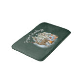 Tapis de bain de Noël pour Animaux de la Forêt (Angle)