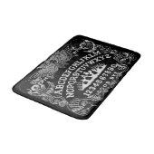 Tapis de bain de noir de conseil de sorcière (Angle)