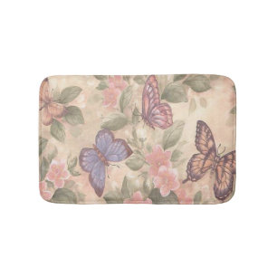 Tapis de bain de papillon