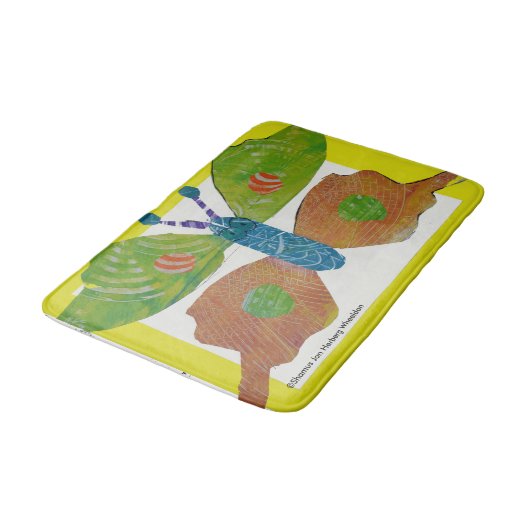 Tapis de bain de papillon (Angle)