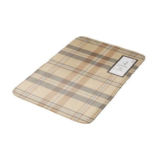 Tapis de bain de parachutisme moderne (Angle)