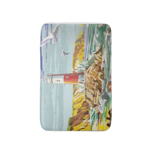 Tapis de bain de phare (Devant (Vertical))