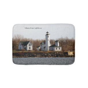 Tapis de bain de phare de point de Tibbetts