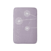 Tapis de bain de pissenlit (Devant (Vertical))