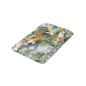 Tapis de bain de poissons de Koi (Angle)