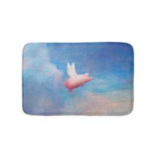 tapis de bain de porc de vol