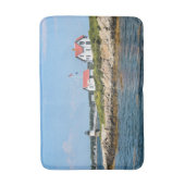 Tapis de bain de Ram Island Lighthouse, Maine (Devant (Vertical))
