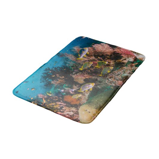 Tapis de bain de récif coralien (Angle)