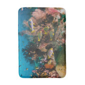 Tapis de bain de récif coralien (Devant (Vertical))