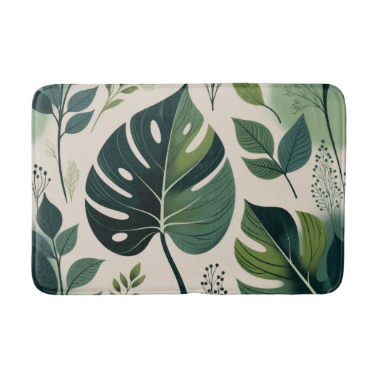 Tapis de bain de retraite botanique (Devant)