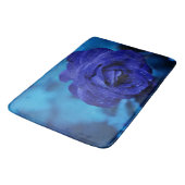 Tapis de bain de rose de bleu (Angle)