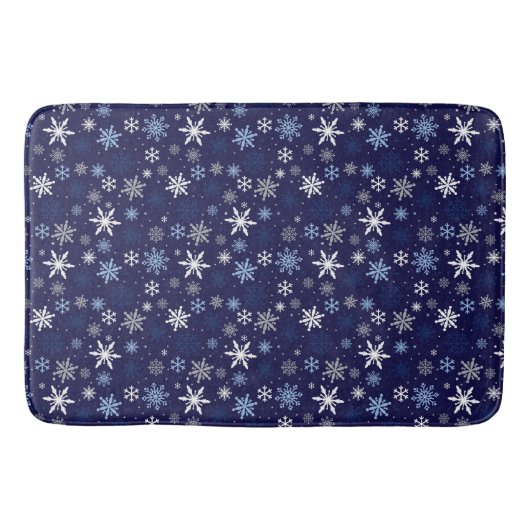 Tapis de bain de snowflèches (Devant)