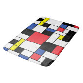 Tapis De Bain De Stijl Art Néoplastique (Angle)