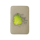 Tapis de bain de tennis déchiré (Devant (Vertical))