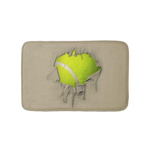 Tapis de bain de tennis déchiré (Devant)