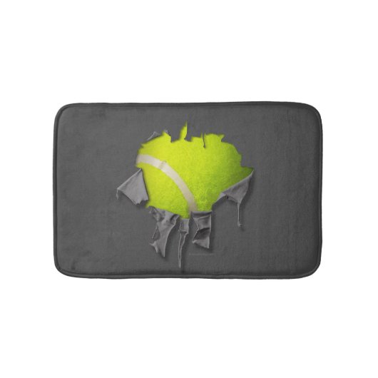 Tapis de bain de tennis déchiré (Devant)