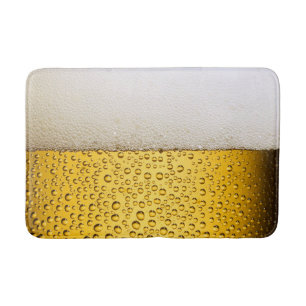 Tapis de bain de texture de bière