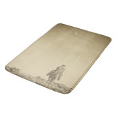 Tapis de bain de tour de hausse de lune (Angle)