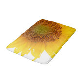 Tapis de bain de tournesol (Angle)