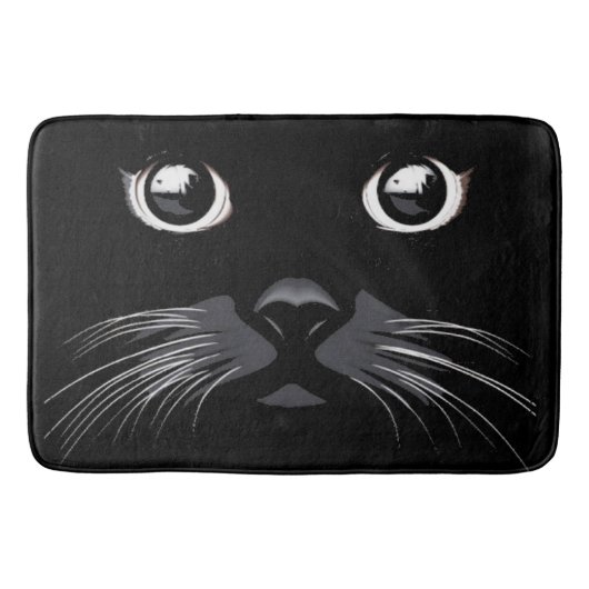 Tapis de bain de visage de chat (Devant)