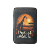 Tapis De Bain Débardeur girafe de la savane (Devant (Vertical))