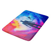 Tapis De Bain Debout dans les couleurs (Angle)
