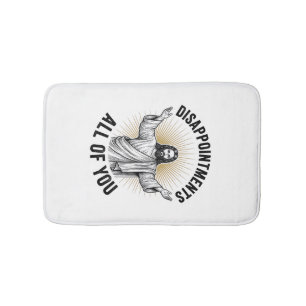 Tapis De Bain Déceptions Vous Tous Chemise Religieuse Vintage
