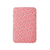 Tapis De Bain Deco rouge et blanc de tomate (Devant (Vertical))