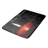 Tapis De Bain Décor aux bougies rouges (Angle)
