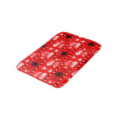 Tapis De Bain Décor camping Caravan (Angle)