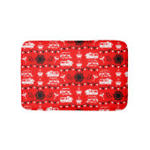 Tapis De Bain Décor camping Caravan (Devant)