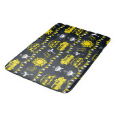 Tapis De Bain Décor camping Caravan (Angle)