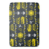 Tapis De Bain Décor camping Caravan (devant Vertical)