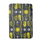 Tapis De Bain Décor camping Caravan (Devant (Vertical))