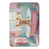 Tapis De Bain Décor de bain pour Yorkshire Terrier (devant Vertical)
