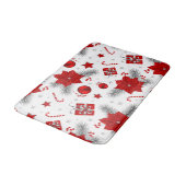 Tapis De Bain Décor de Noël motif (Angle)