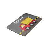 Tapis De Bain Décor de pièce de garçons de constructeur de (Angle)