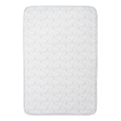 Tapis De Bain Décor, gris pâle (devant Vertical)