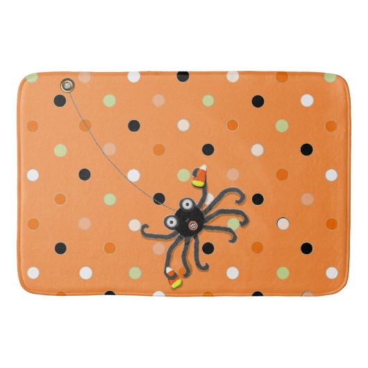 Tapis De Bain Décor Halloween (Devant)