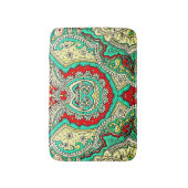 Tapis De Bain Décor néon arabesque : style années 80. (Devant (Vertical))