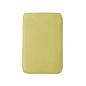 Tapis de Bain Décoratif Jaune Chaud Douceur (Devant (Vertical))