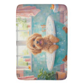 Tapis De Bain Décoration de salle de bain mignonne pour Cockapoo (devant Vertical)