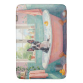 Tapis De Bain Décoration de salle de bain mignonne pour Terrier (devant Vertical)