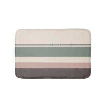 Décoration intérieure minimaliste à rayures pastel