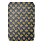 Tapis de bain décoration maison étoiles dorées ble (devant Vertical)