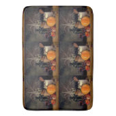 Tapis De Bain Décorations d'automne sur table, Citrouille, Fruit (devant Vertical)