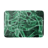 Tapis De Bain Découpage et croisées coupe acrylique verte (Devant)